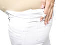 Spodnie ciążowe Trapani białe 5