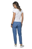  Lniane spodnie ciążowe Lanti niebieskie 3