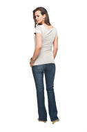 Jeansowe spodnie ciążowe Perito 4