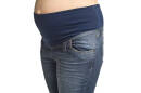Jeansowe spodnie ciążowe rurki Soprano 4