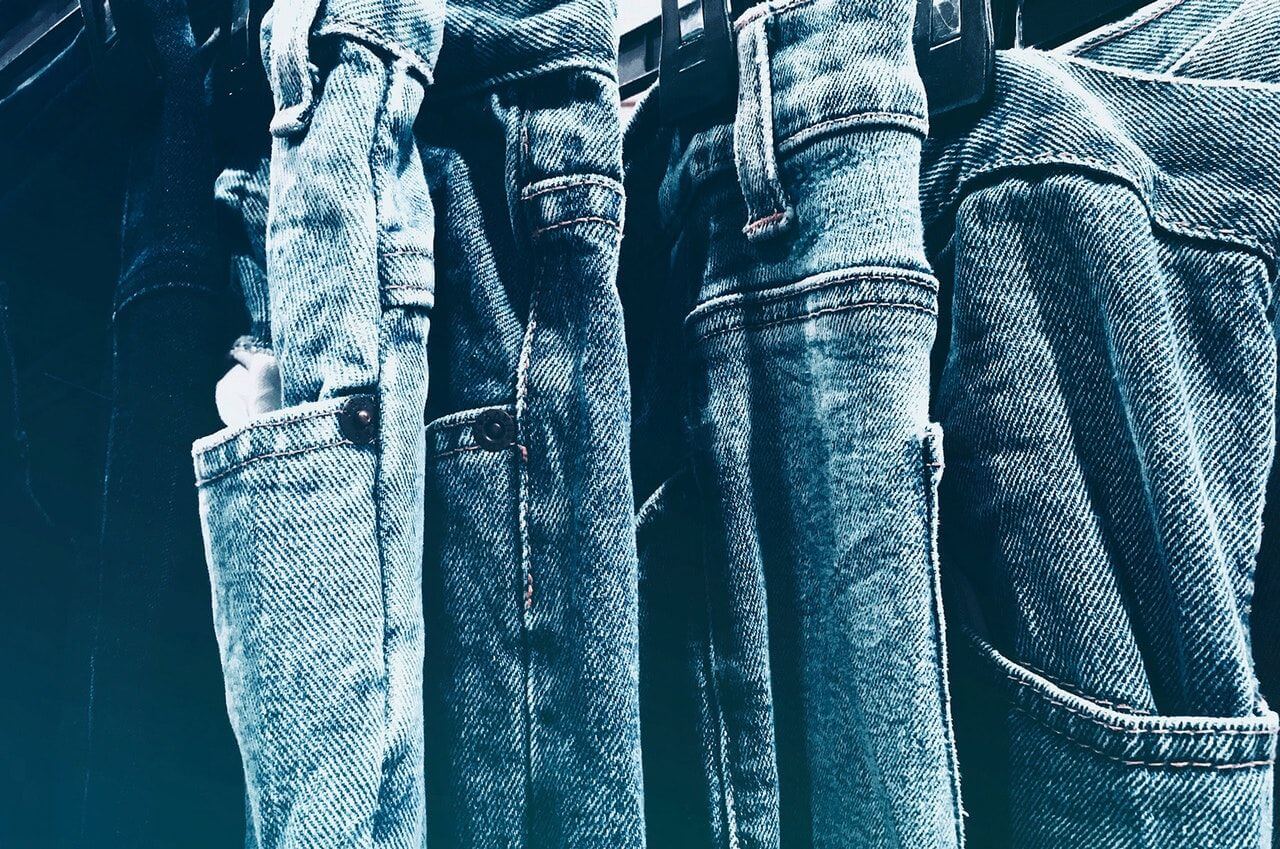 jeansy spodnie